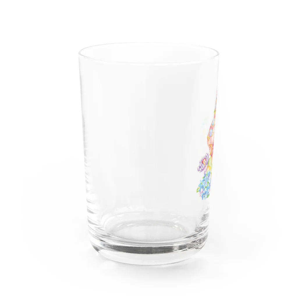 沙月　satsukiの貝の家 Water Glass :left