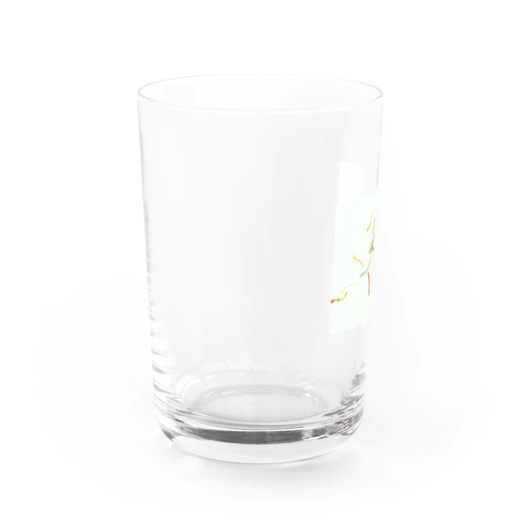 mのはいせん Water Glass :left