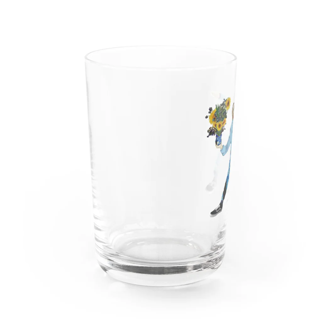 PSYCHEDELIC ART Y&Aのヴァンゴッホ？ Water Glass :left