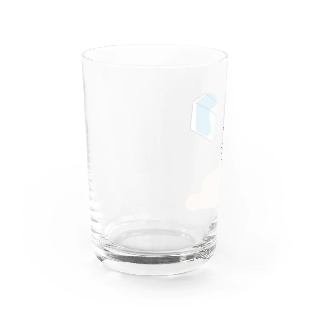 シリアルア、ソートのMILK_B Water Glass :left