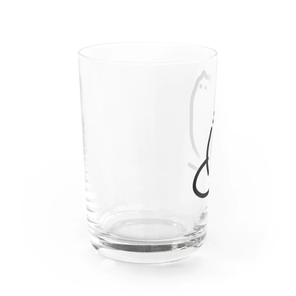 ひまのねこ Water Glass :left