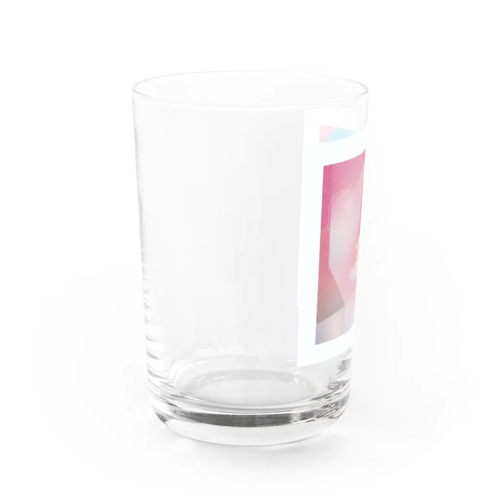 MOCHIDAの真夜中のホットケーキ Water Glass :left