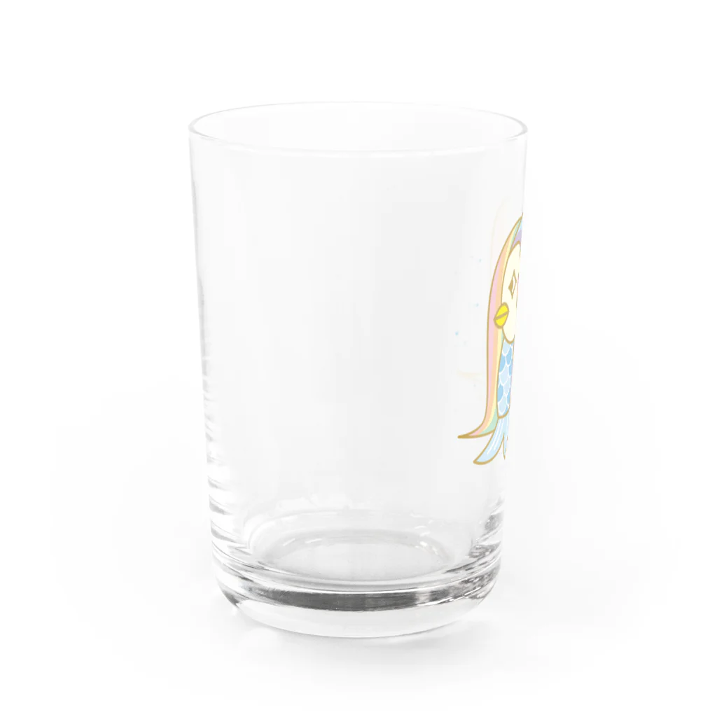 けーりんの疫病退散☆アマビエ様 Water Glass :left