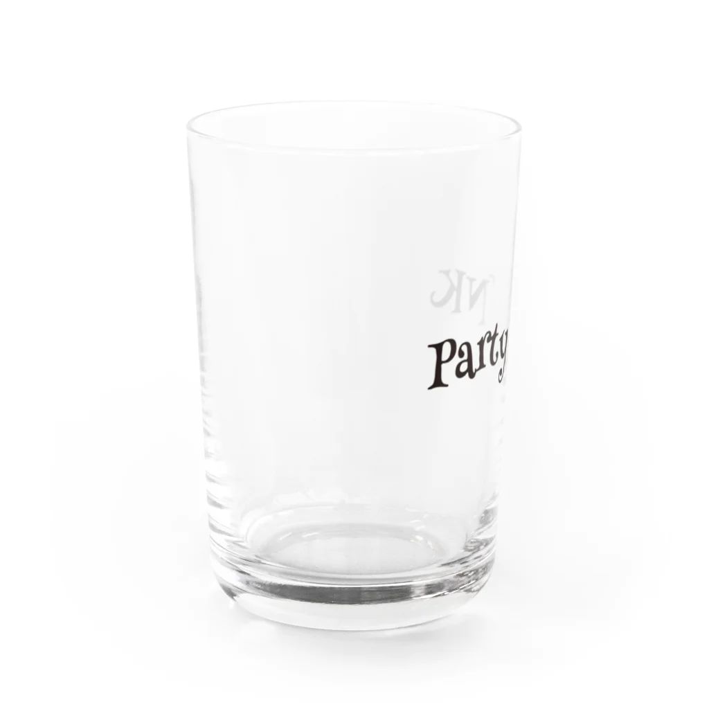 Party_PINKのParty PINK black Water Glass :left