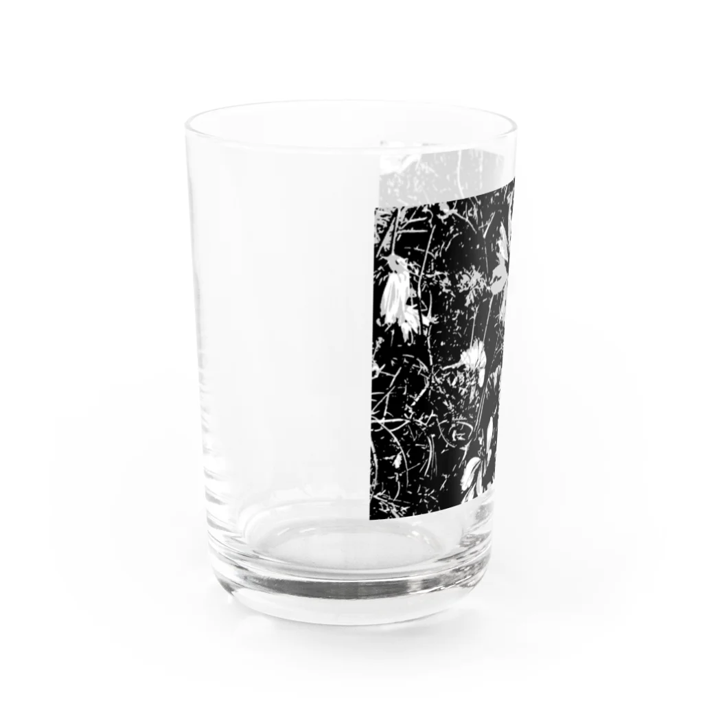 GR/uの花　flower Water Glass :left