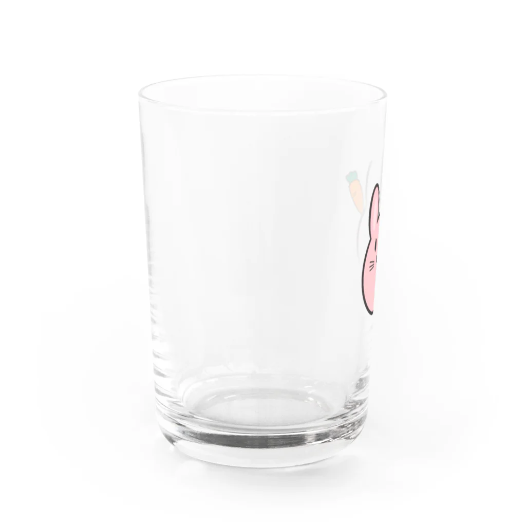 クママママのうさぎ Water Glass :left