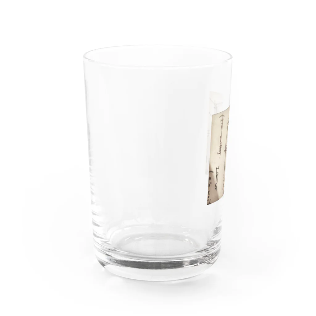 daysforyouの考察中グラス Water Glass :left