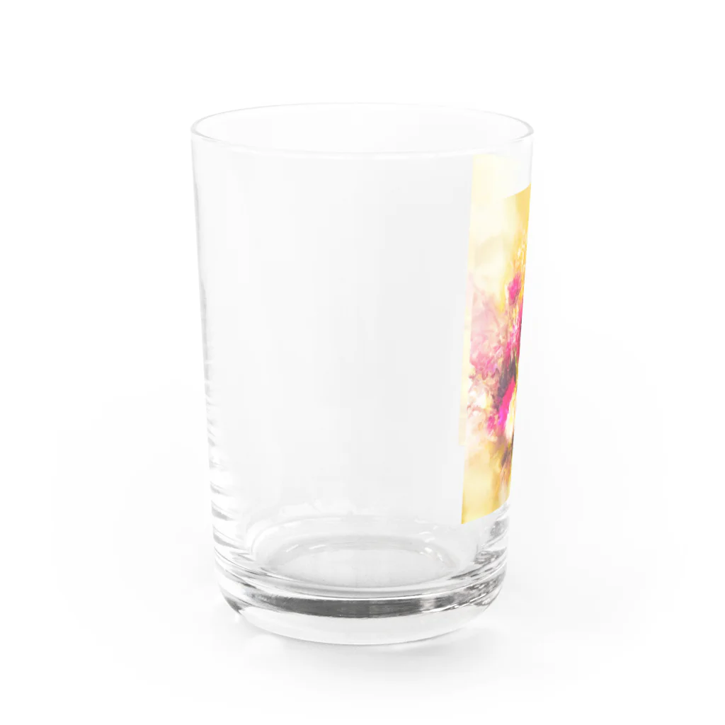 花ごよみの華やかな花 Water Glass :left