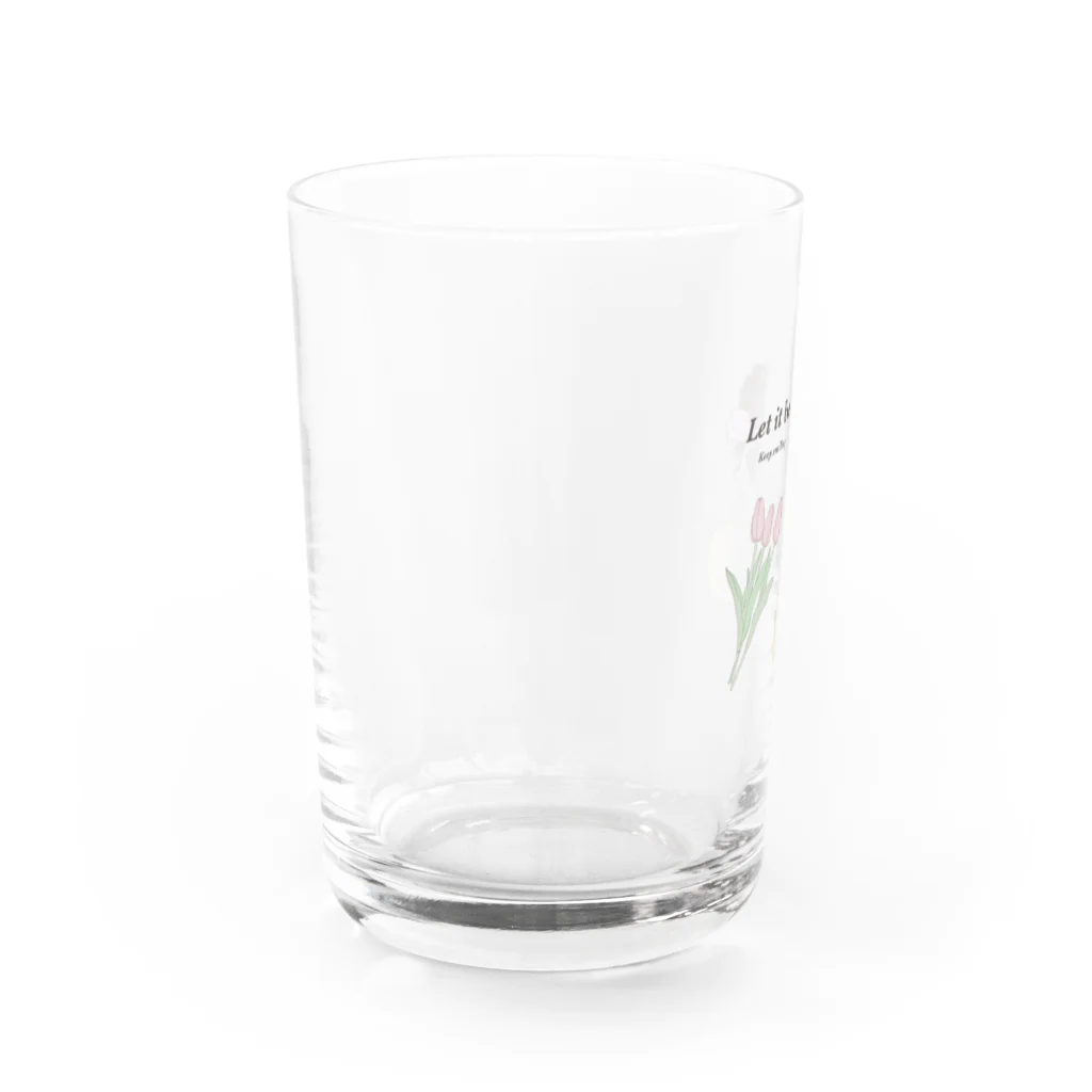 chia chia のChia girl  Water Glass :left