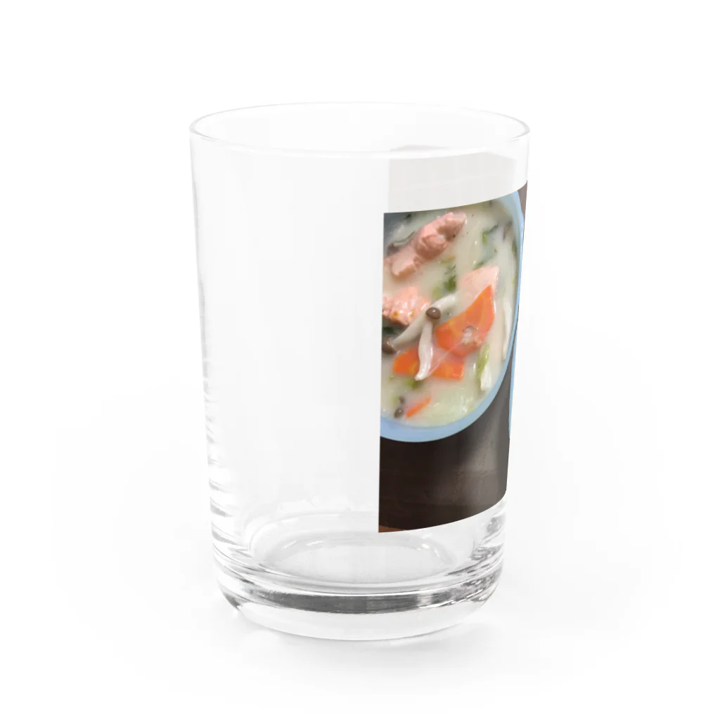 coronblanの鮭のクリームシチュー Water Glass :left