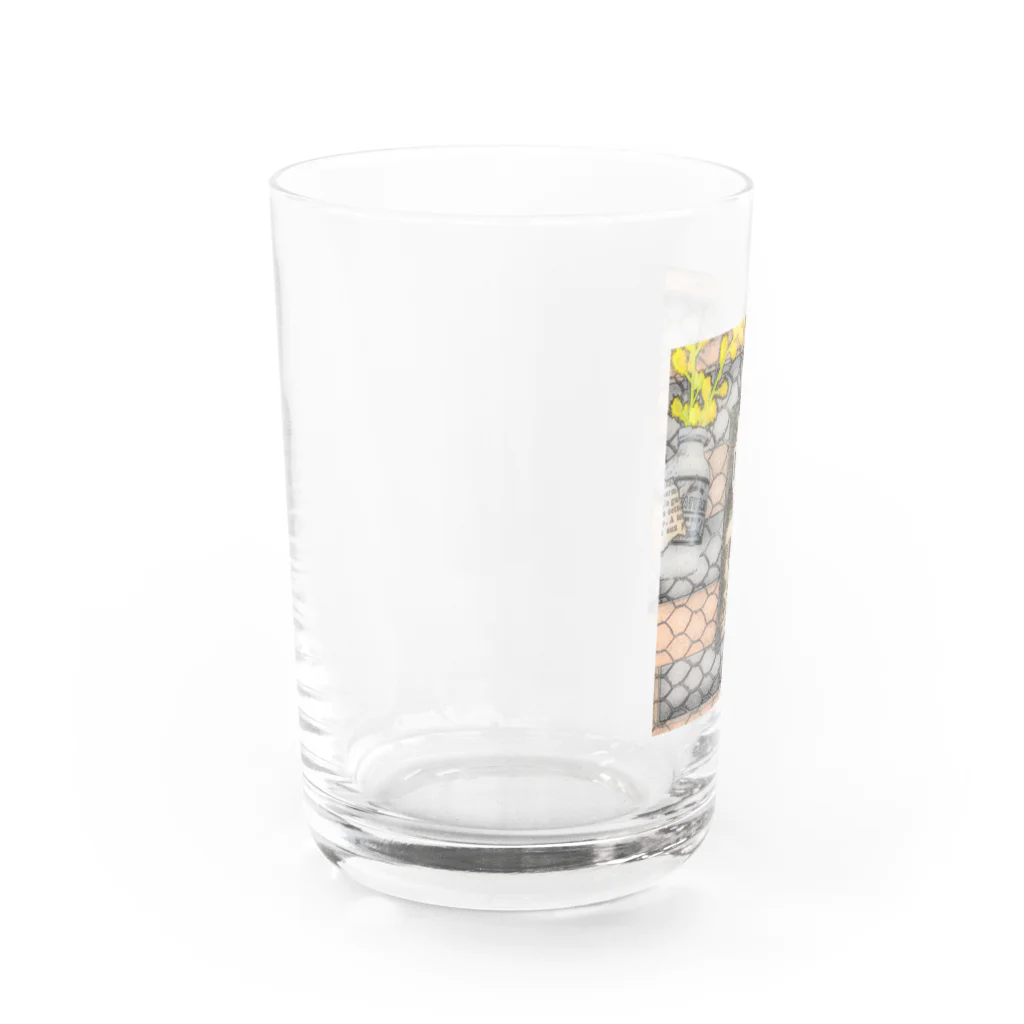 full  of funのカフェ風クリップボード（イラストタイプ） Water Glass :left