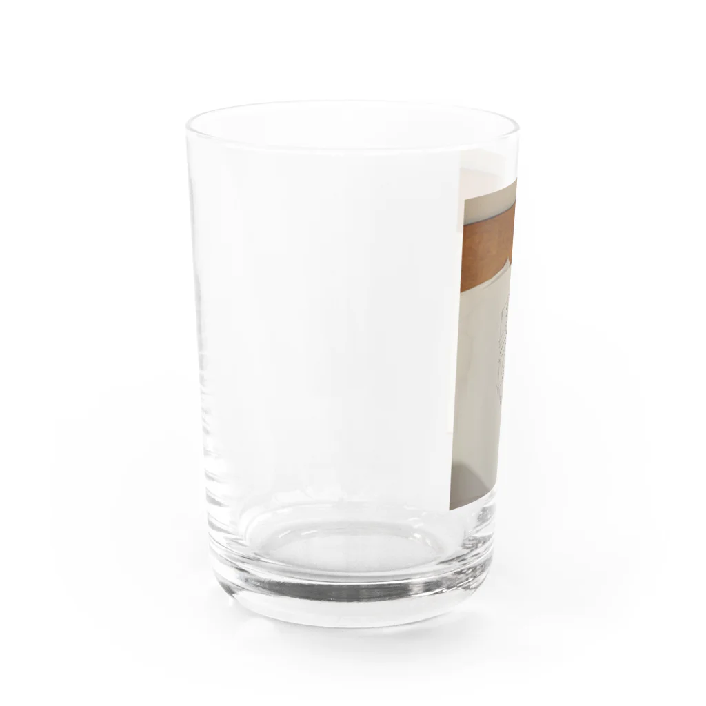 naninaのラフスケッチの風呂 Water Glass :left