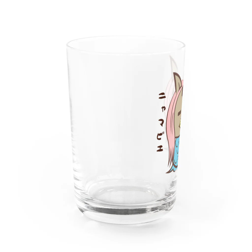 アート工房ほじゃひのニャマビエ Water Glass :left