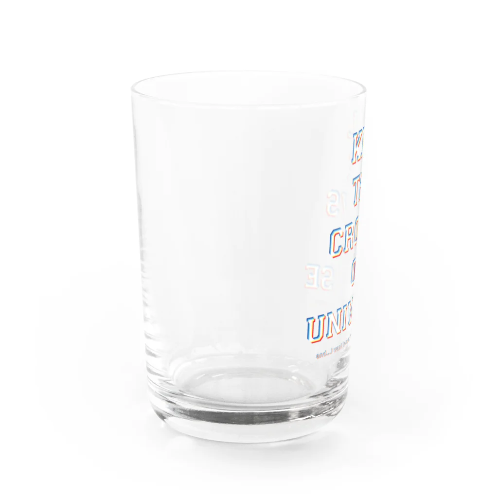 shoppのKILL the CROWS of UNIVERSE Water Glass :left