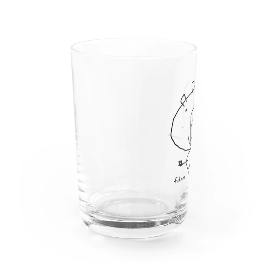 うなわるどのふぁーすとぴっぐ Water Glass :left