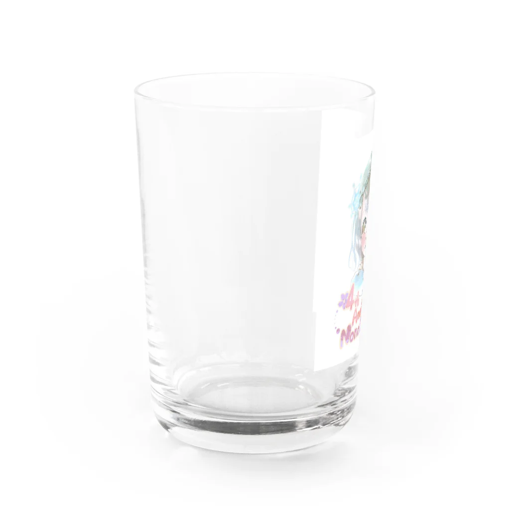 前田のの❤︎おうちでゆっくりの前田のの4周年記念 クリアグラス Water Glass :left