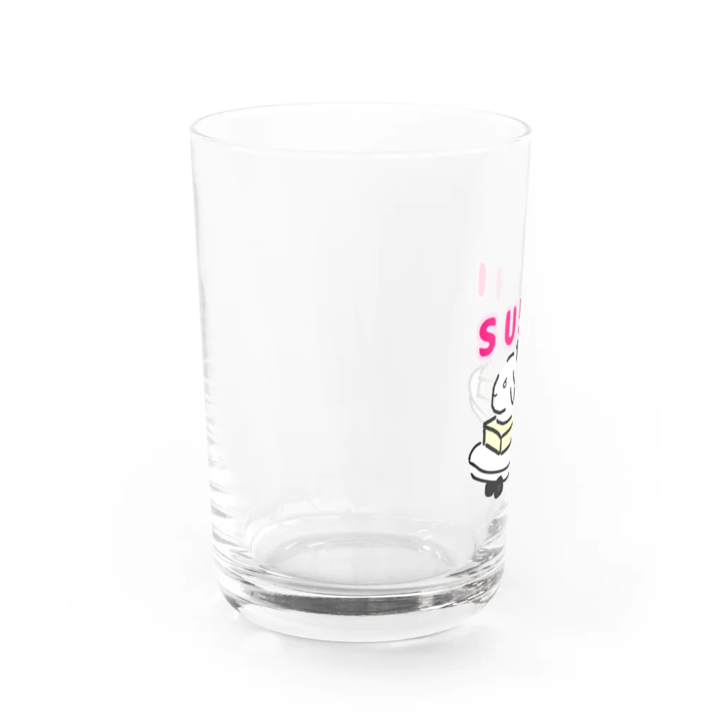 mamiwaのZooっと おんらいんSHOPのSUSHIうさぎ Water Glass :left