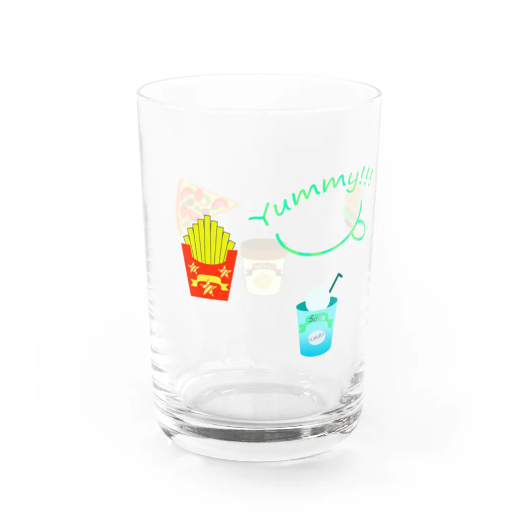 Yokokkoの店のYUMMY!!! Water Glass :left