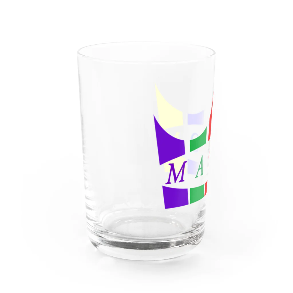 MASON のMASON　ロゴシリーズ グラス左面
