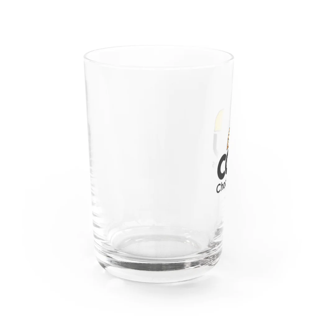 CAU(チャウ）チョコレート・ジャパン公式グッズショップの公式STAFFグッズ Water Glass :left