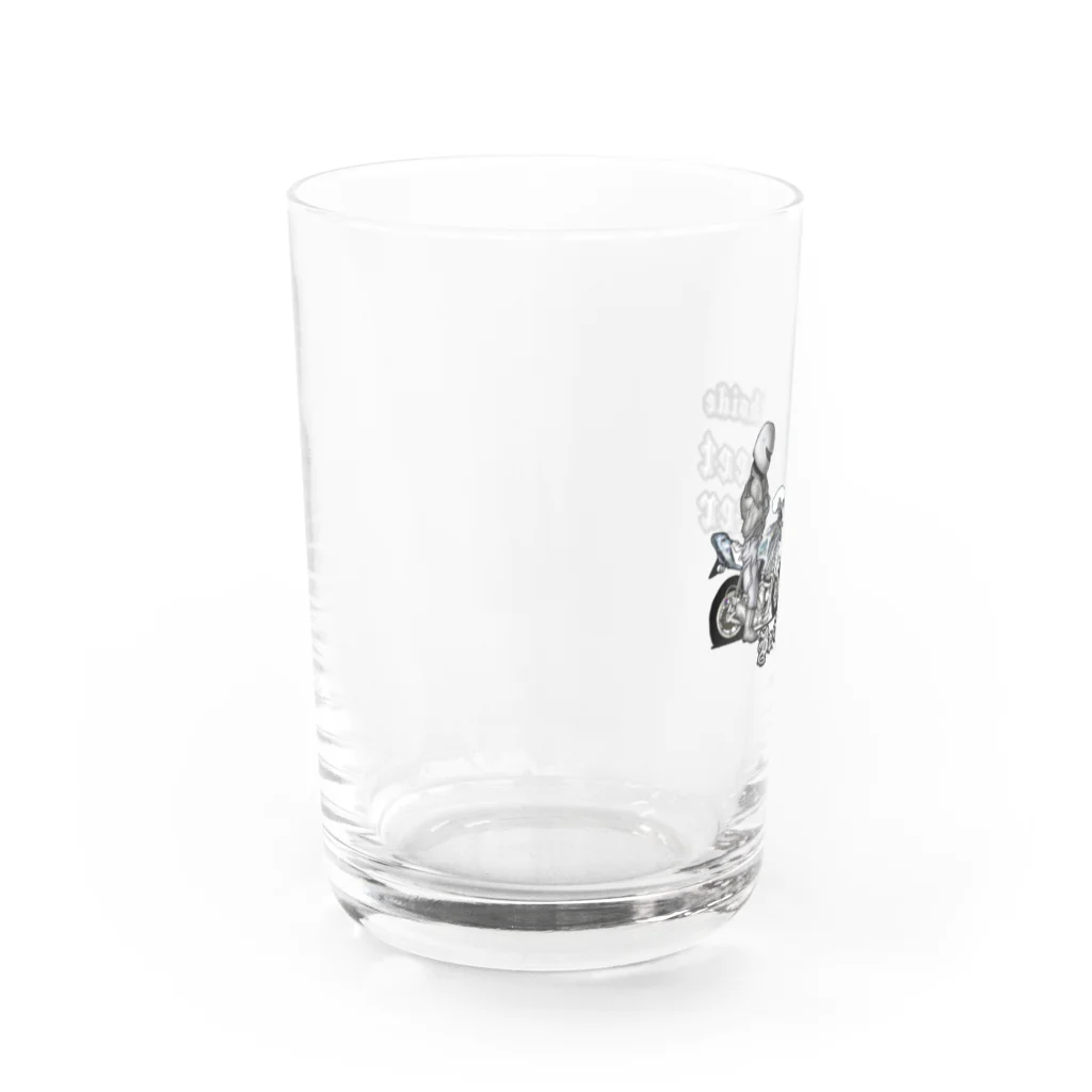 secretbaseartfactoryの街道レーサーのグッズです。 Water Glass :left