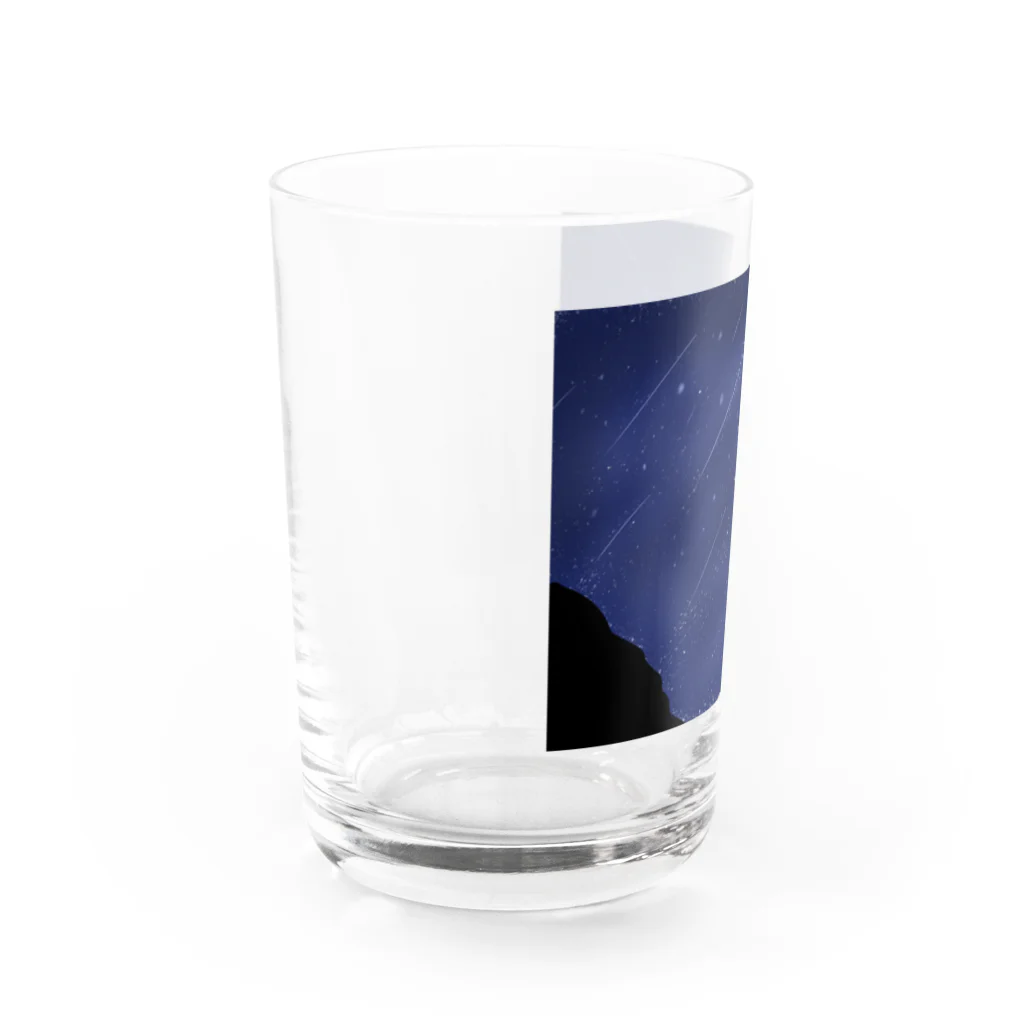 旅する小説のあの日の夜空の名前 Water Glass :left