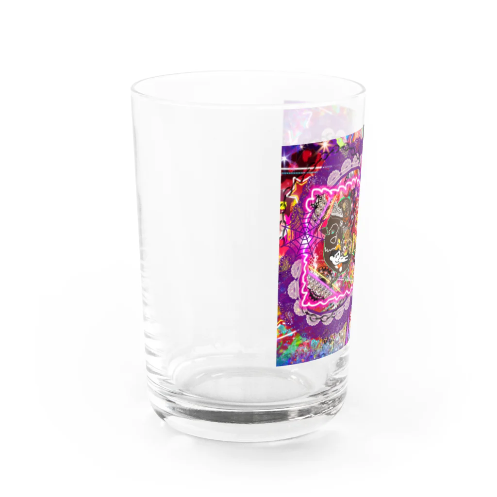 h45m69のゴチャロゴ Water Glass :left