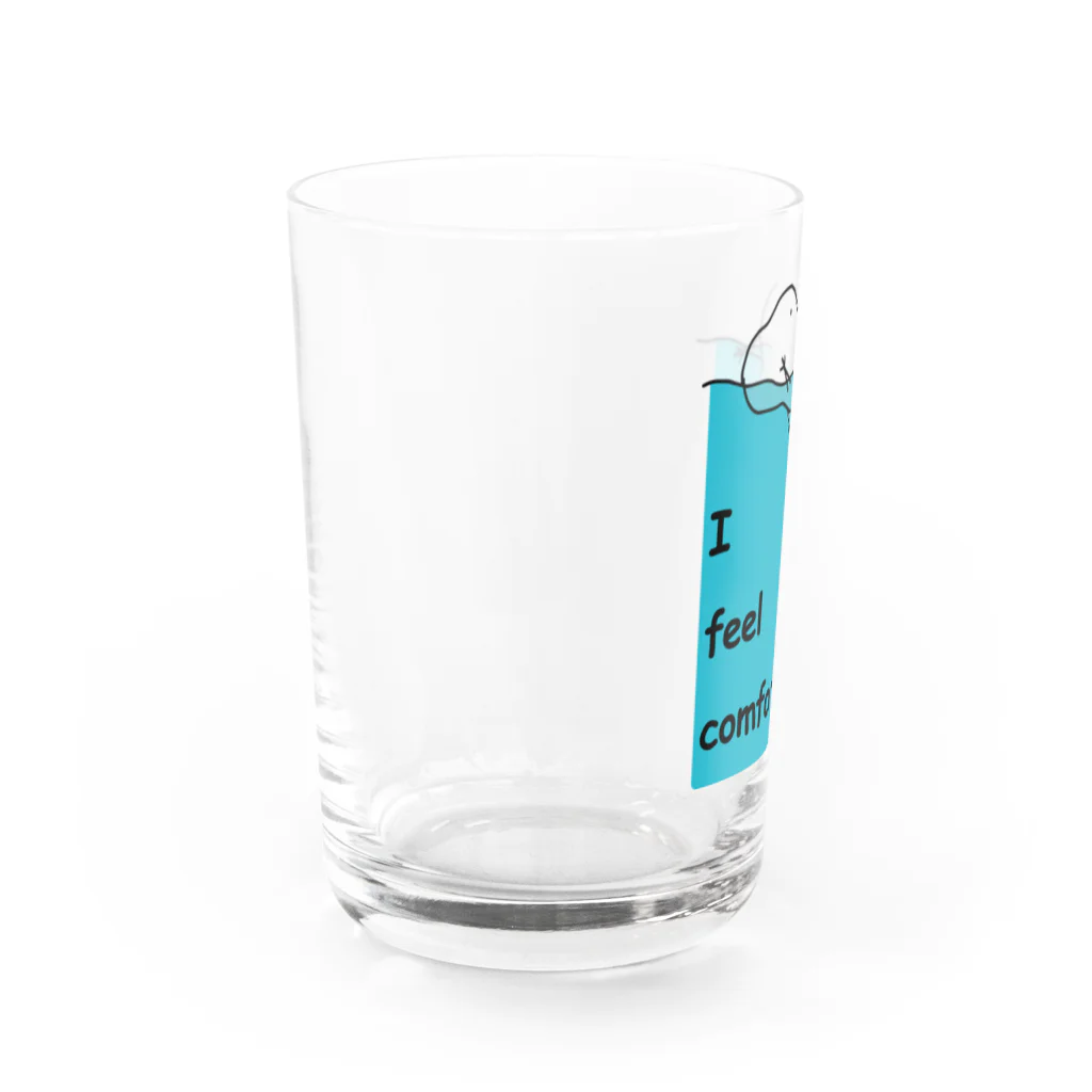 ついついのツイッターのお水が気持ちいいぽか Water Glass :left