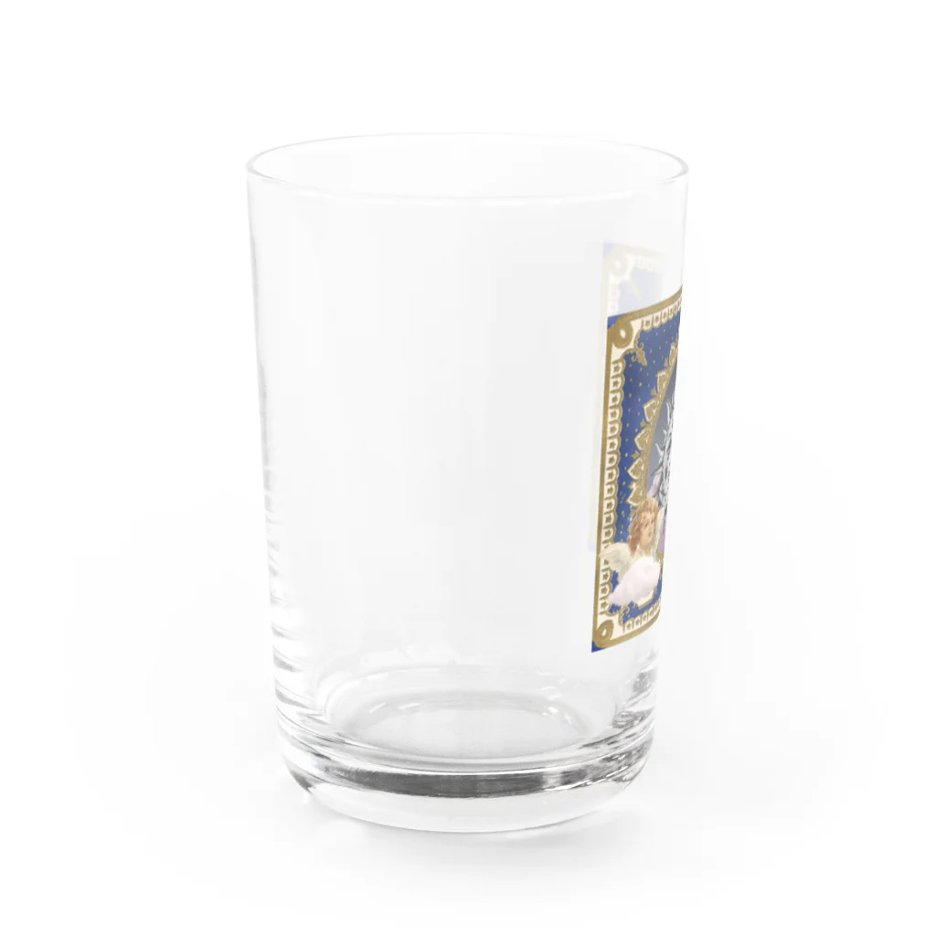 エムの月と太陽 Water Glass :left