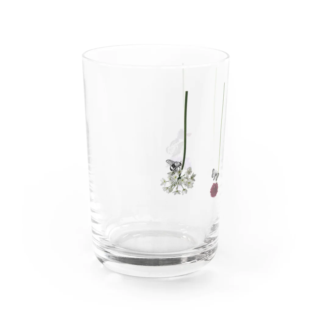 tottoの花と虫 Water Glass :left