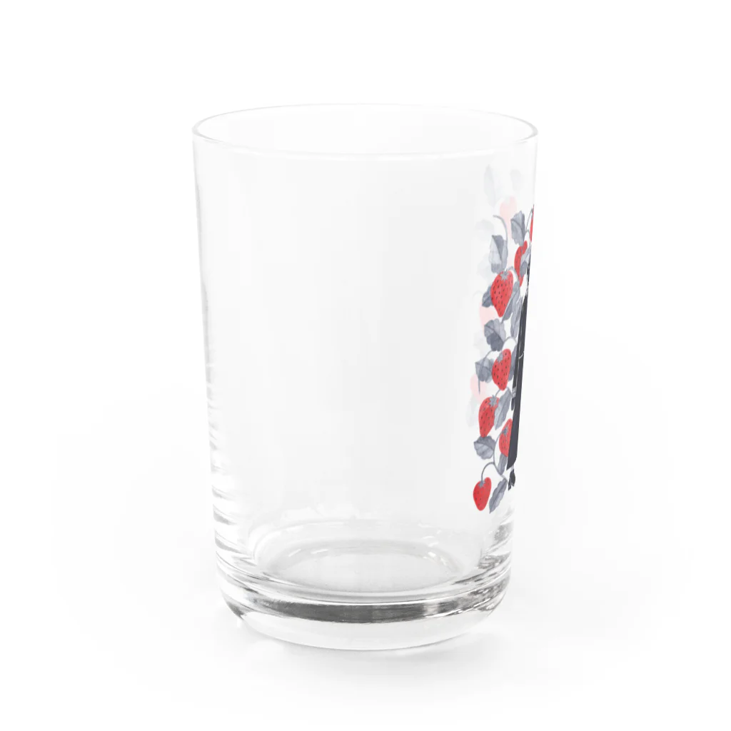 おざわさよこのstrawberry Water Glass :left