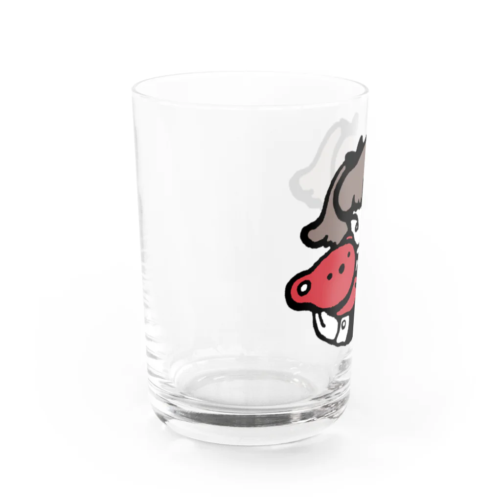 はらいそのだきしめる Water Glass :left