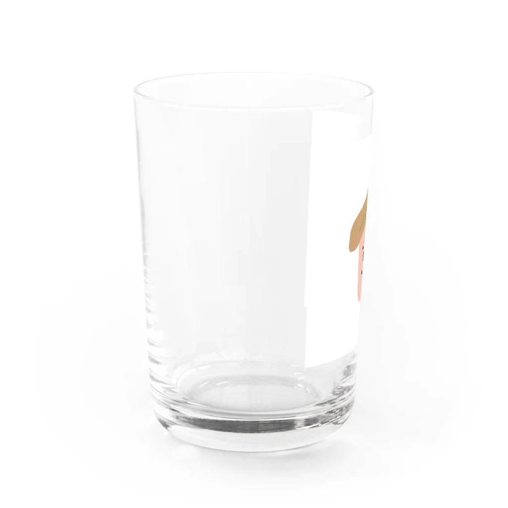 キムチチゲのしゃくれくん Water Glass :left