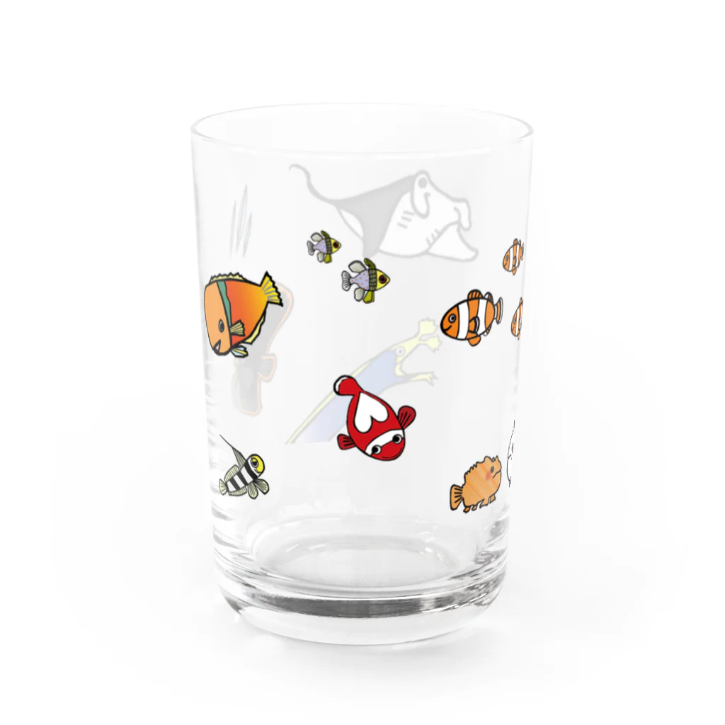 schonのうみのいきもの Water Glass :left