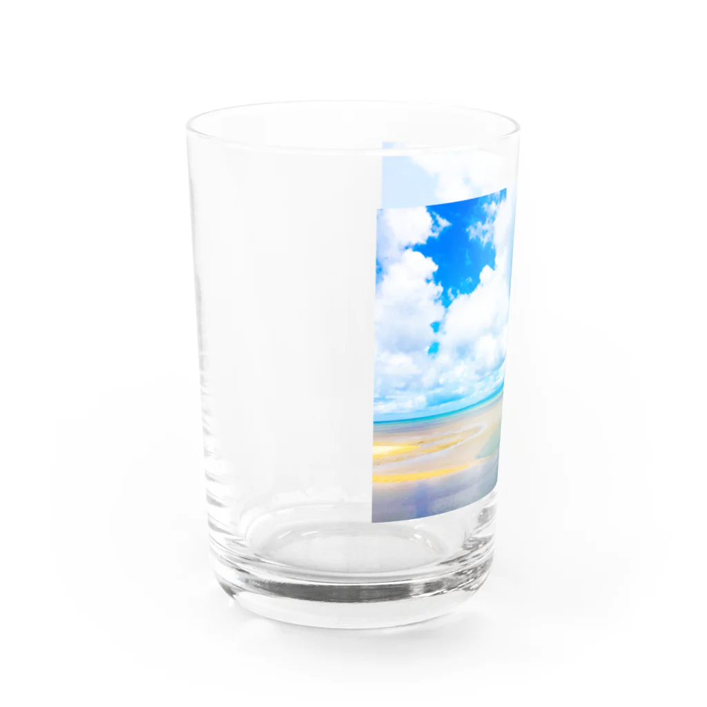 mizuphoto galleryのsummer vacation Water Glass :left