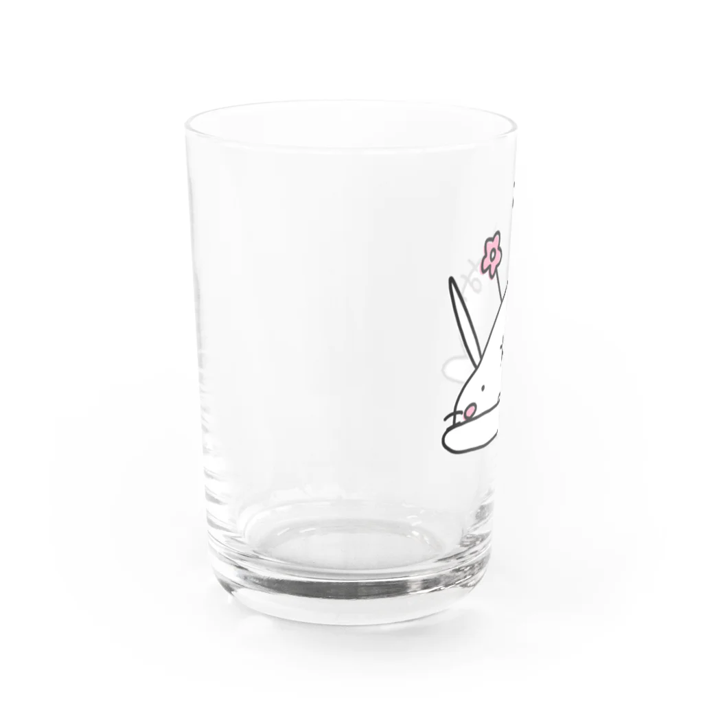 icchomaeのいっちょまえうさぎ Water Glass :left