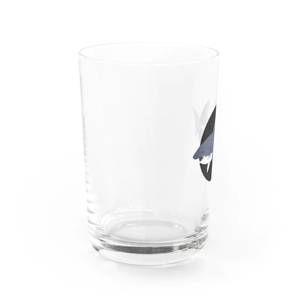 林ともきの余裕綽SHARK Water Glass :left