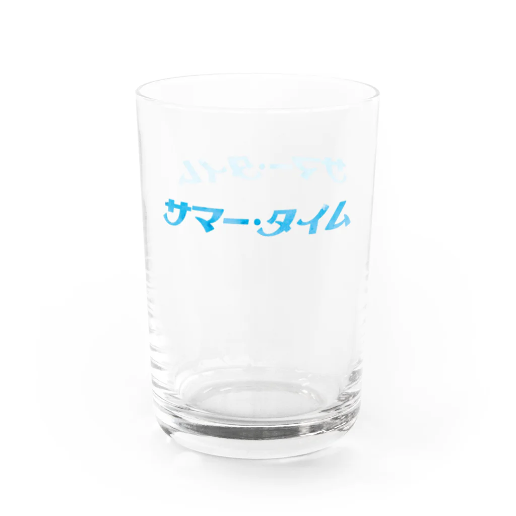 スナックみつこ分店のサマータイムグラス Water Glass :left