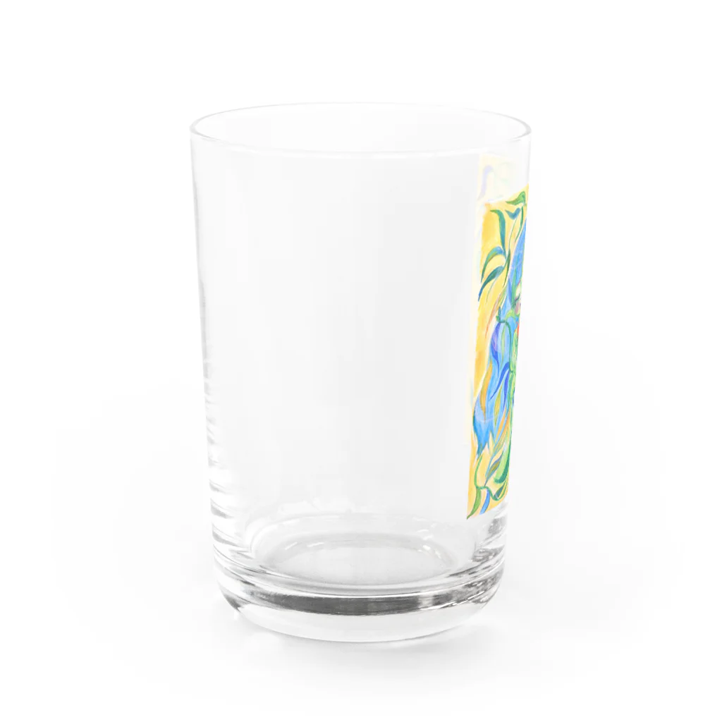 らぁのMohala-開花- Water Glass :left