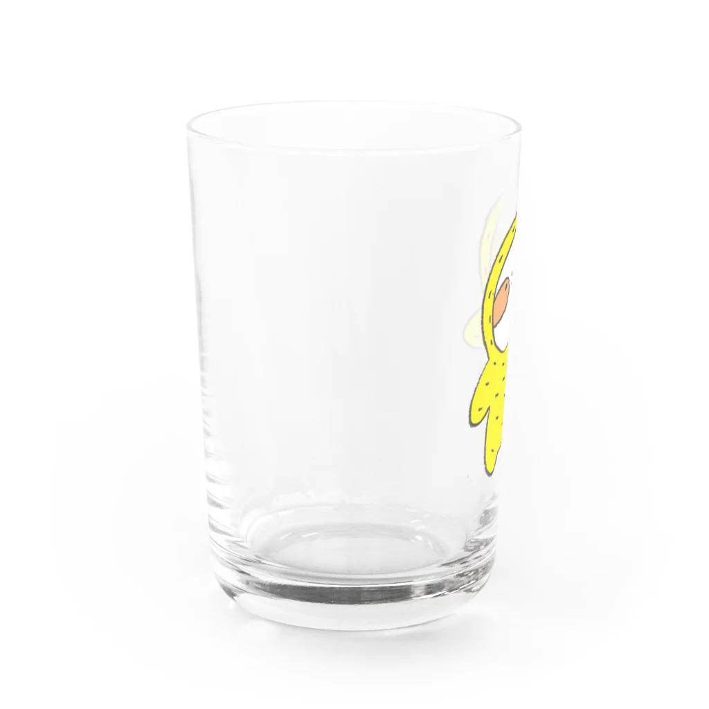 ゴキゲンサンショップのなまけものちゃん（ふーん） Water Glass :left