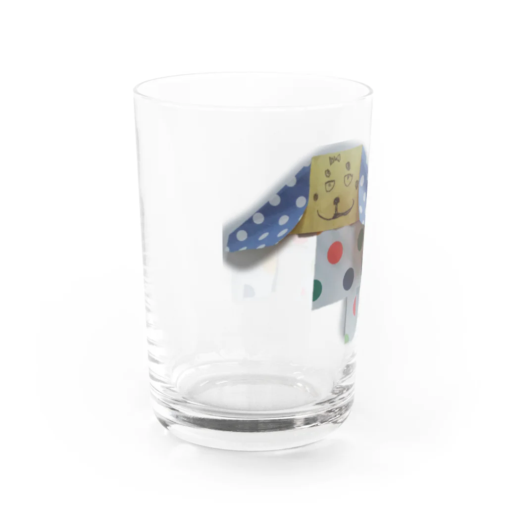 ねこの犬のれいちゃん Water Glass :left