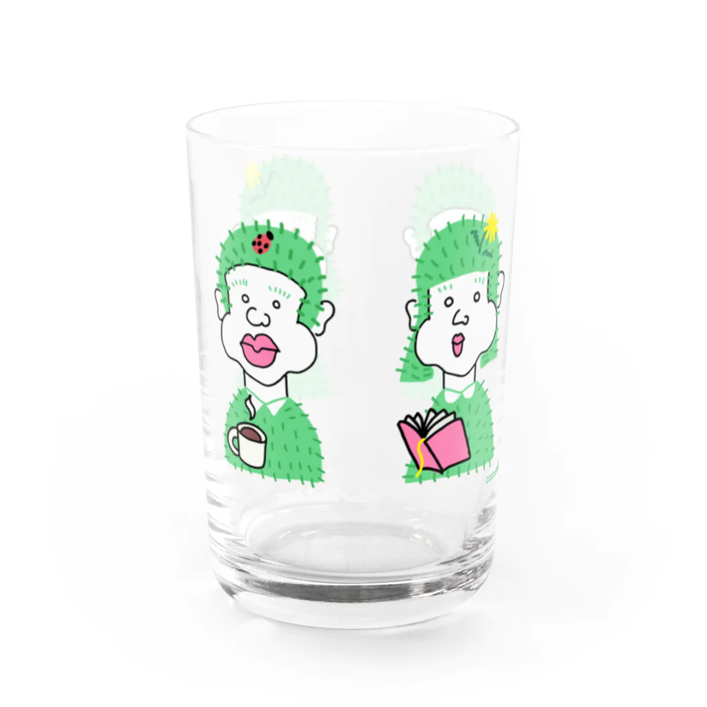 ココシバのココシバ×ARASHI Water Glass :left