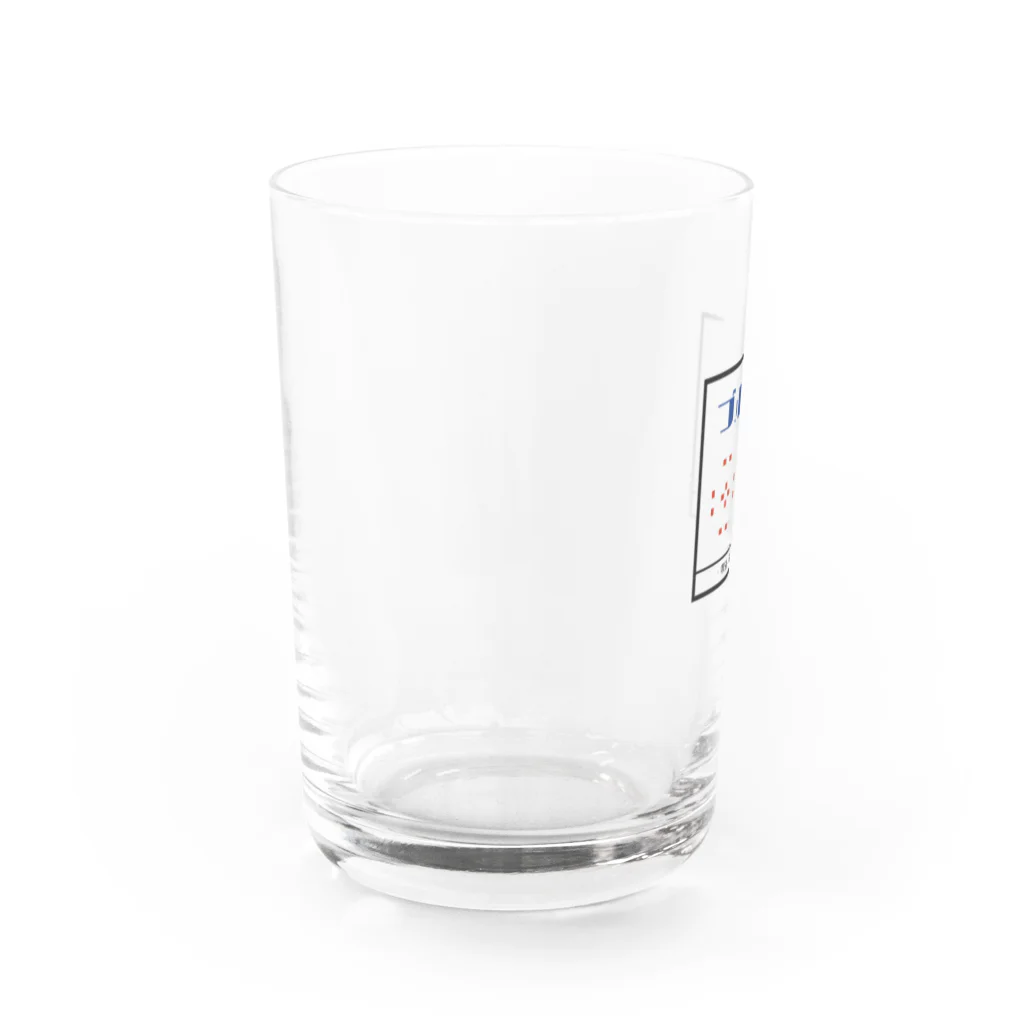pppの喫茶ブルースカイ Water Glass :left