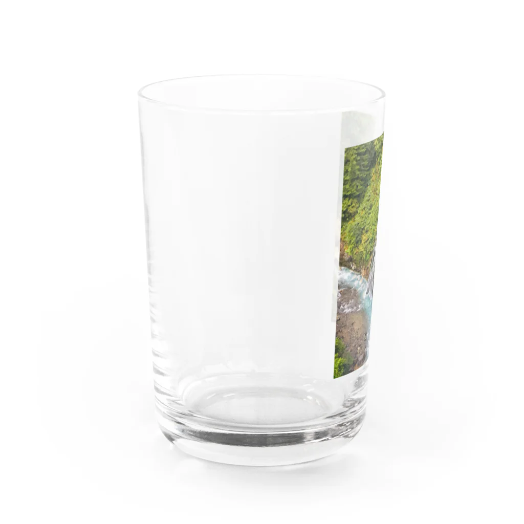 aqaの北海道白ひげの滝 Water Glass :left