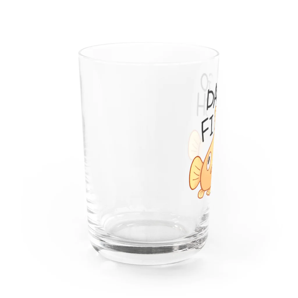 ぴえ太のDANGO FISH  Water Glass :left
