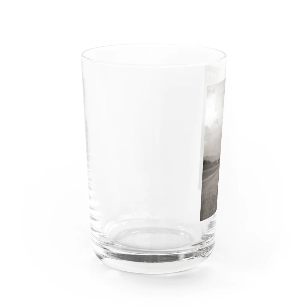 シャンティ　フォトのNo dog No Life/Joy 1 Water Glass :left