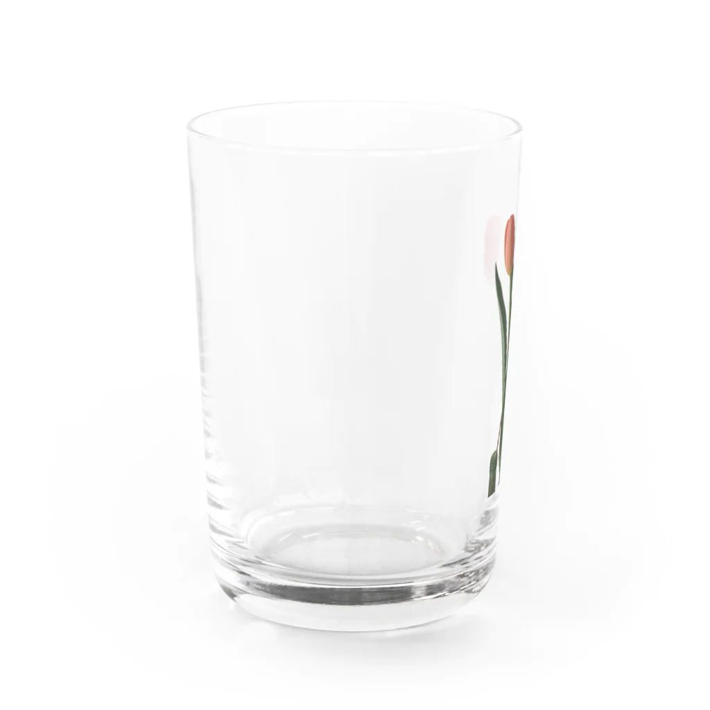 qujakuhouseの∽ チューリップとアンスリウム ∽ Water Glass :left