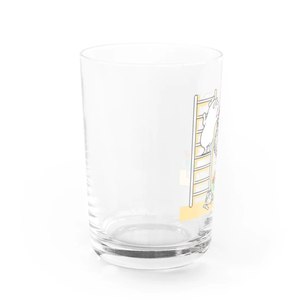 ぴえ太の❰大きな木❱お絵かきモルモット② Water Glass :left