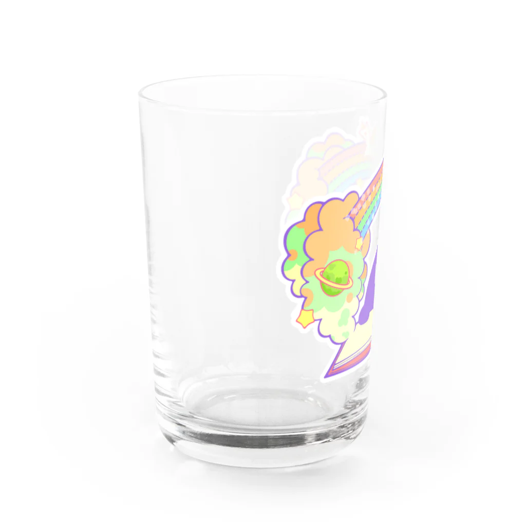 こつｗのおみせのメルヘンだたら Water Glass :left