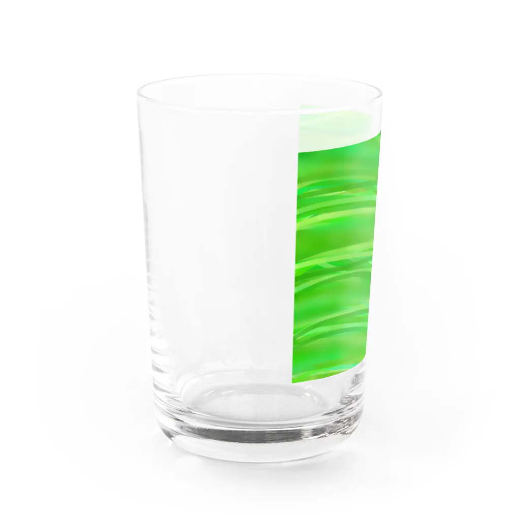 miritakaの時間の緑のそよ風 グラス左面